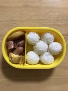 少な目のお弁当