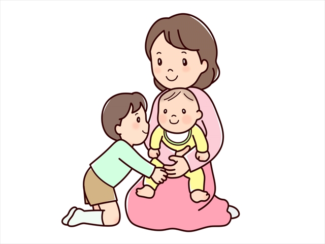 子育て中のママ