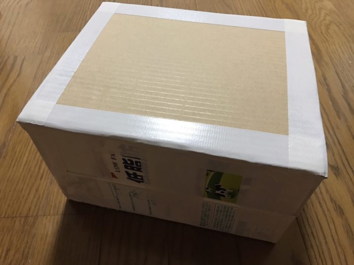 牛乳パックの踏み台